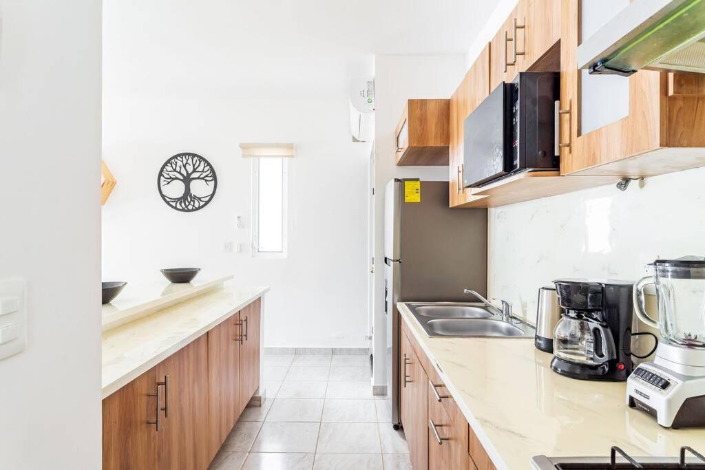 Lovely Cozy Apt W/Pool 2 Bedrooms. Great Location! Puerto Morelos Exterior foto