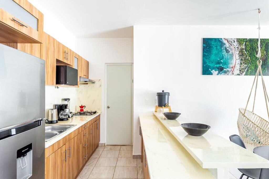 Lovely Cozy Apt W/Pool 2 Bedrooms. Great Location! Puerto Morelos Exterior foto